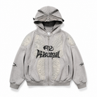 Mingstreet ASC launch still-life | PERSONSOUL | Armor Panel Zip Hoodie | Gray | generated_extra_ready_product_colorway