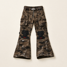 Mingstreet ASC launch still-life | PERSONSOUL | Camouflage Bootcut Cargo Pants | Brown | ready_now_existing_asset