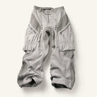 Mingstreet ASC launch still-life | PERSONSOUL | Panelled Cotton Cargo Pants | Gray | ready_now_existing_asset