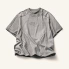 Mingstreet ASC launch still-life | PERSONSOUL | Deconstructed Distressed Cotton T Shirt | Gray | ready_now_existing_asset