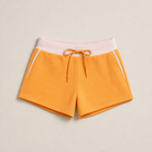 Mingstreet ASC launch still-life | RARELY ALIKE | Color Block Cotton Blend Sweatshorts | Orange | generated_missing_still_life_expansion