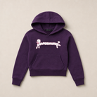 Mingstreet ASC launch still-life | RARELY ALIKE | Polka Dot Poodle Cropped Hoodie | Purple | generated_missing_still_life_expansion