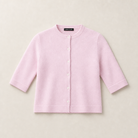 Mingstreet ASC launch still-life | RARELY ALIKE | Pure Wool Half Sleeve Cardigan | Pink | generated_missing_still_life_expansion
