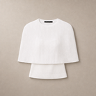 Mingstreet ASC launch still-life | RARELY ALIKE | Sheer Knit Cape Camisole Set | White | generated_missing_still_life_expansion
