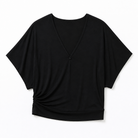 Mingstreet ASC launch still-life | RARELY ALIKE | Lyocell V Neck Batwing Sleeve Top | Black | generated_extra_ready_product_colorway