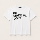 Mingstreet ASC launch still-life | RARELY ALIKE | Anniversary Slogan Cotton T Shirt | White | generated_extra_ready_product_colorway
