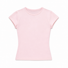 Mingstreet ASC launch still-life | RARELY ALIKE | Hourglass Cotton Crew Neck T Shirt | Pink | generated_extra_ready_product_colorway