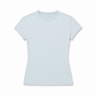 Mingstreet ASC launch still-life | RARELY ALIKE | Hourglass Cotton Crew Neck T Shirt | Sky Blue | generated_extra_ready_product_colorway