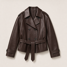 Mingstreet ASC launch still-life | RARELY ALIKE | Oversized Belted Faux Leather Jacket | Coffee | ready_now_uncrumpled_replacement