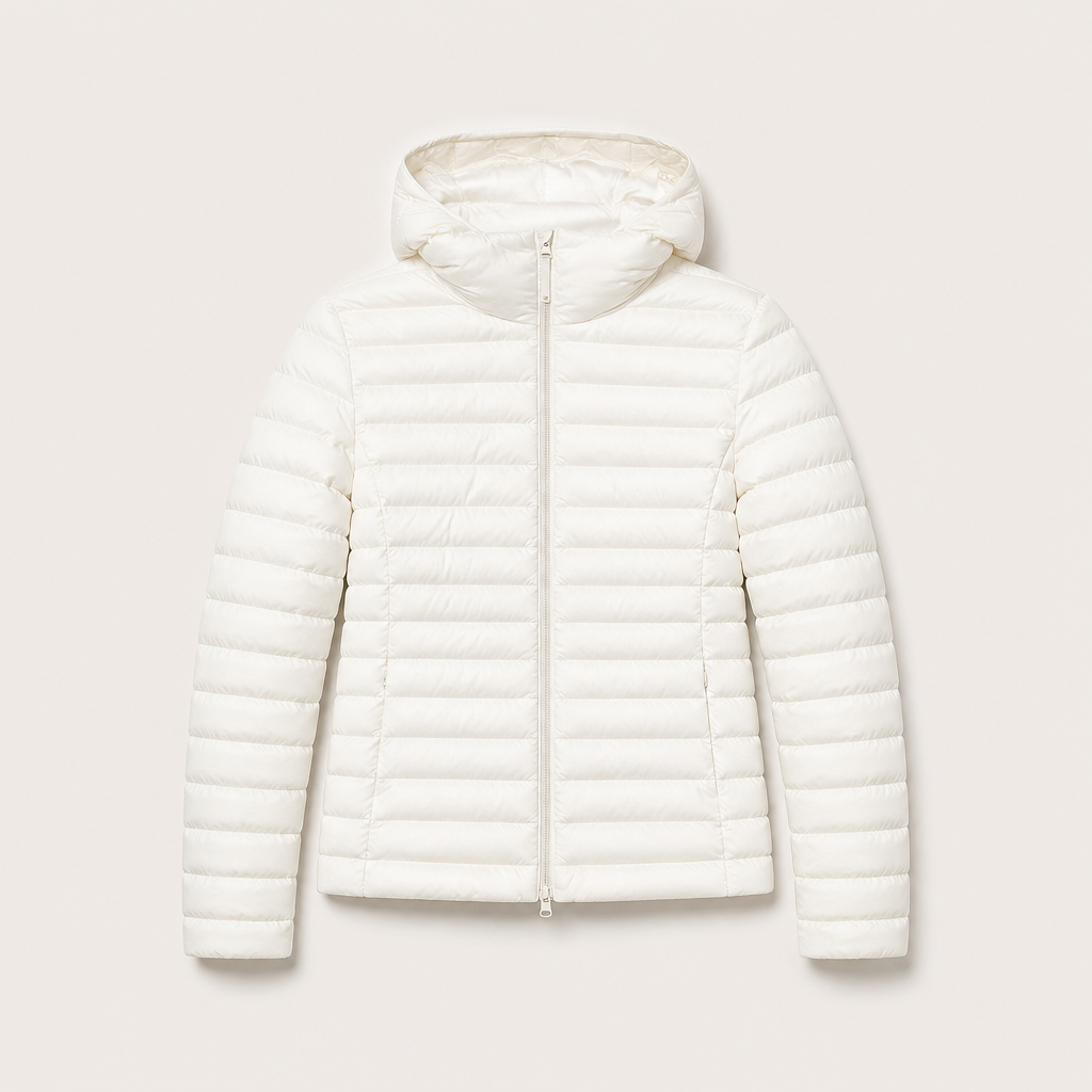 Mingstreet ASC launch still-life | RARELY ALIKE | Detachable Hood Duck Down Puffer | White | generated_extra_ready_product_colorway