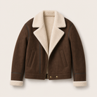 Mingstreet ASC launch still-life | RARELY ALIKE | Oversized Faux Shearling Lapel Jacket | Brown | ready_now_uncrumpled_replacement