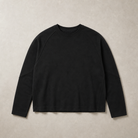 Mingstreet ASC launch still-life | JCAESAR STUDIO | Structural Seam Viscose Sweatshirt | Black | generated_missing_still_life_expansion