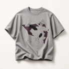 Mingstreet ASC launch still-life | JCAESAR STUDIO | Purple Sofa Print Tencel Wool T Shirt | Gray | ready_now_existing_asset
