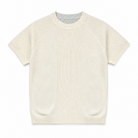 Mingstreet ASC launch still-life | JCAESAR STUDIO | Ribbed Ice Silk Raglan T Shirt | Cream | generated_extra_ready_product_colorway