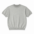 Mingstreet ASC launch still-life | JCAESAR STUDIO | Short Sleeve Knit Crewneck | Light Gray | generated_extra_ready_product_colorway