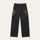 Mingstreet ASC launch still-life | D5ove | 3D Multi Pocket Coated Cargo Pants | Black | ready_now_uncrumpled_replacement