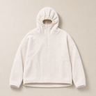 Mingstreet ASC launch still-life | D5ove | Sherpa Fleece Half Zip Sweatshirt | White | ready_now_uncrumpled_replacement