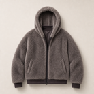Mingstreet ASC launch still-life | D5ove | Faux Fur Zip Up Hoodie | Gray | ready_now_uncrumpled_replacement