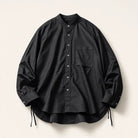Mingstreet ASC launch still-life | D5ove | Mid Length Band Collar Shirt | Black | ready_now_existing_asset