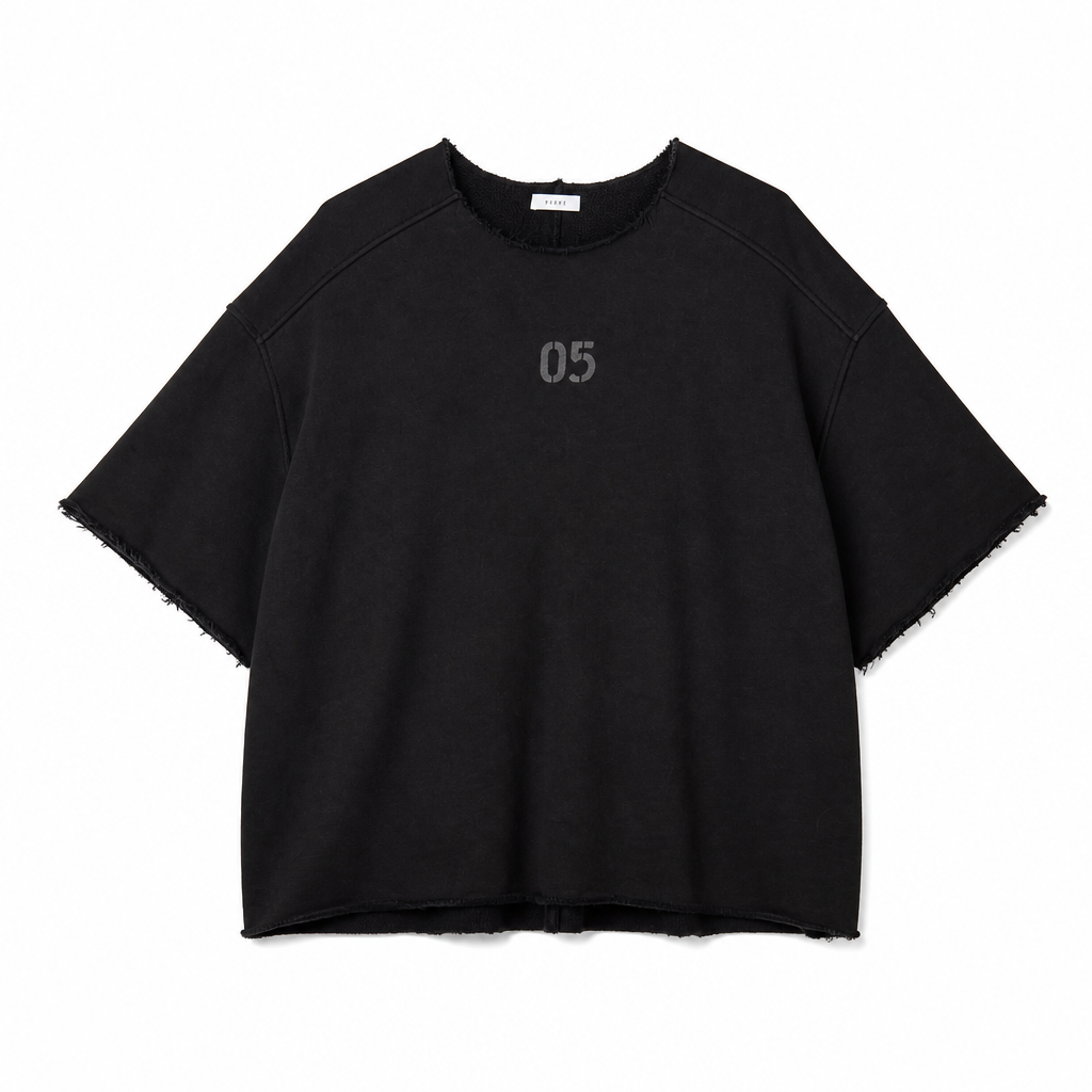 Mingstreet ASC launch still-life | D5ove | Heavyweight Boxy Cotton T Shirt | Black | generated_extra_ready_product_colorway