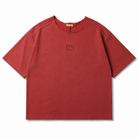 Mingstreet ASC launch still-life | D5ove | Heavyweight Boxy Cotton T Shirt | Burgundy | generated_extra_ready_product_colorway