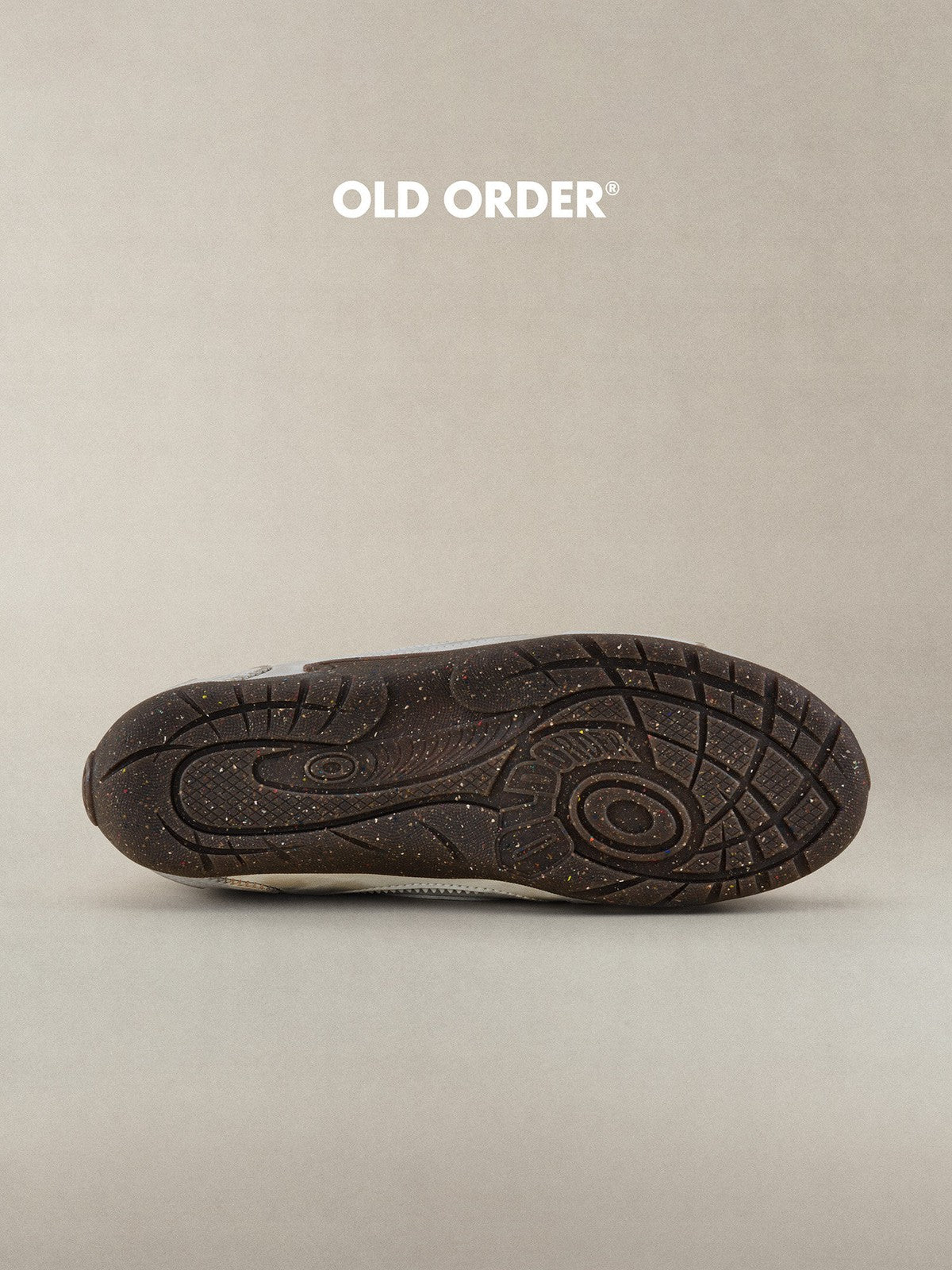 OLDORDER Turbo Lite Retro Sneakers in White - Detail