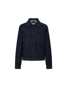 alright then Oversized Selvedge Denim Jacket in Blue