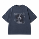 Mingstreet ASC launch still-life | MASONPRINCE | BESTMAN Puppy Graphic Cotton T Shirt | Navy Blue | crumple_regen_confirmed_2026-06-25
