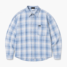 Mingstreet ASC launch still-life | MASONPRINCE | Long Sleeve Plaid Cotton Shirt | Light Blue | crumple_regen_confirmed_2026-06-25