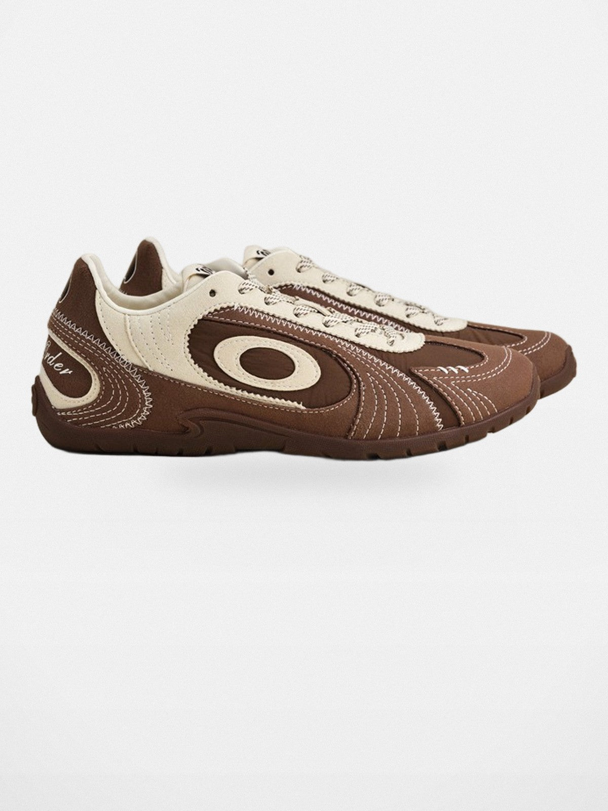 OLDORDER Turbo Lite Dachshund Sneakers in Brown