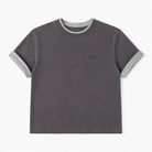 Mingstreet ASC launch still-life | BLINDNOPLAN | Embroidered Mock Two Piece T Shirt | Gray | crumple_regen_confirmed_2026-06-25