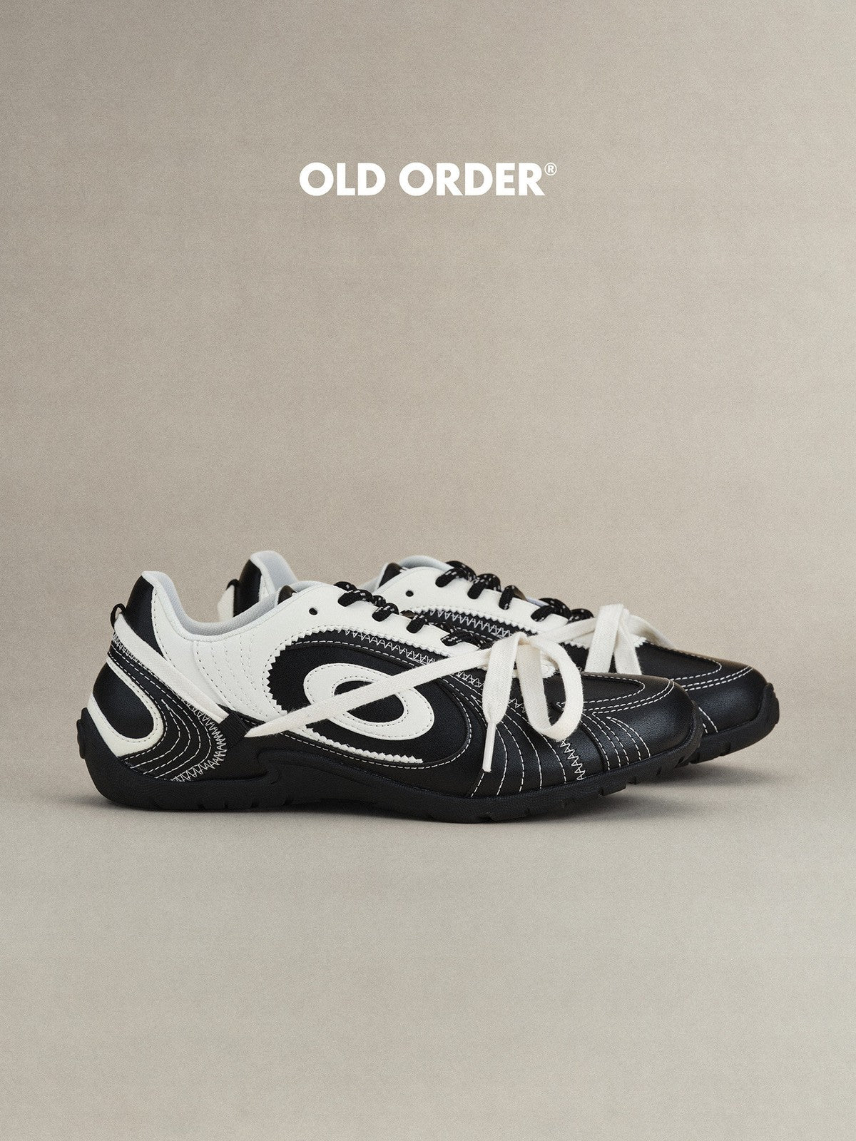 OLDORDER Turbo Lite Retro GAT Sneakers in Black