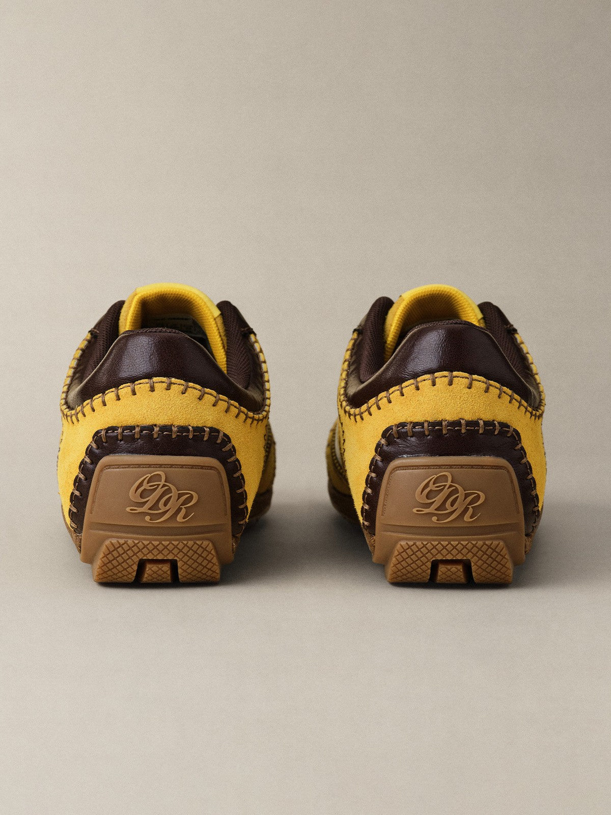 OLDORDER Turbo Lite Retro GAT Sneakers in Brown - Detail