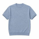 Mingstreet ASC launch still-life | JCAESAR STUDIO | Ice Silk Ribbed Hem T Shirt | Blue | crumple_regen_confirmed_2026-06-25