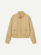 PUKI Washed Cotton Barn Jacket in Khaki