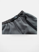 SOD Paneled Polar Fleece Climbing Pants in Gray - Detail