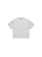 MASONPRINCE Structured Cropped T Shirt in Heather Gray