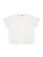 MASONPRINCE Exposed Seam Tape Print T Shirt in White