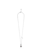 BLACKHEAD Titanium Steel Ghost Necklace in Silver