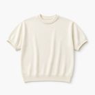 Mingstreet ASC launch still-life | JCAESAR STUDIO | Short Sleeve Knit Crewneck | Cream | crumple_regen_confirmed_2026-06-25