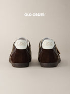 OLDORDER Dark Brown German Army Trainers in Brown