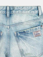 FaxCopyExpress Washed Cotton Gardener Jeans in Blue - Detail