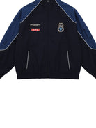 MASONPRINCE Color Block Badge Track Jacket in Blue