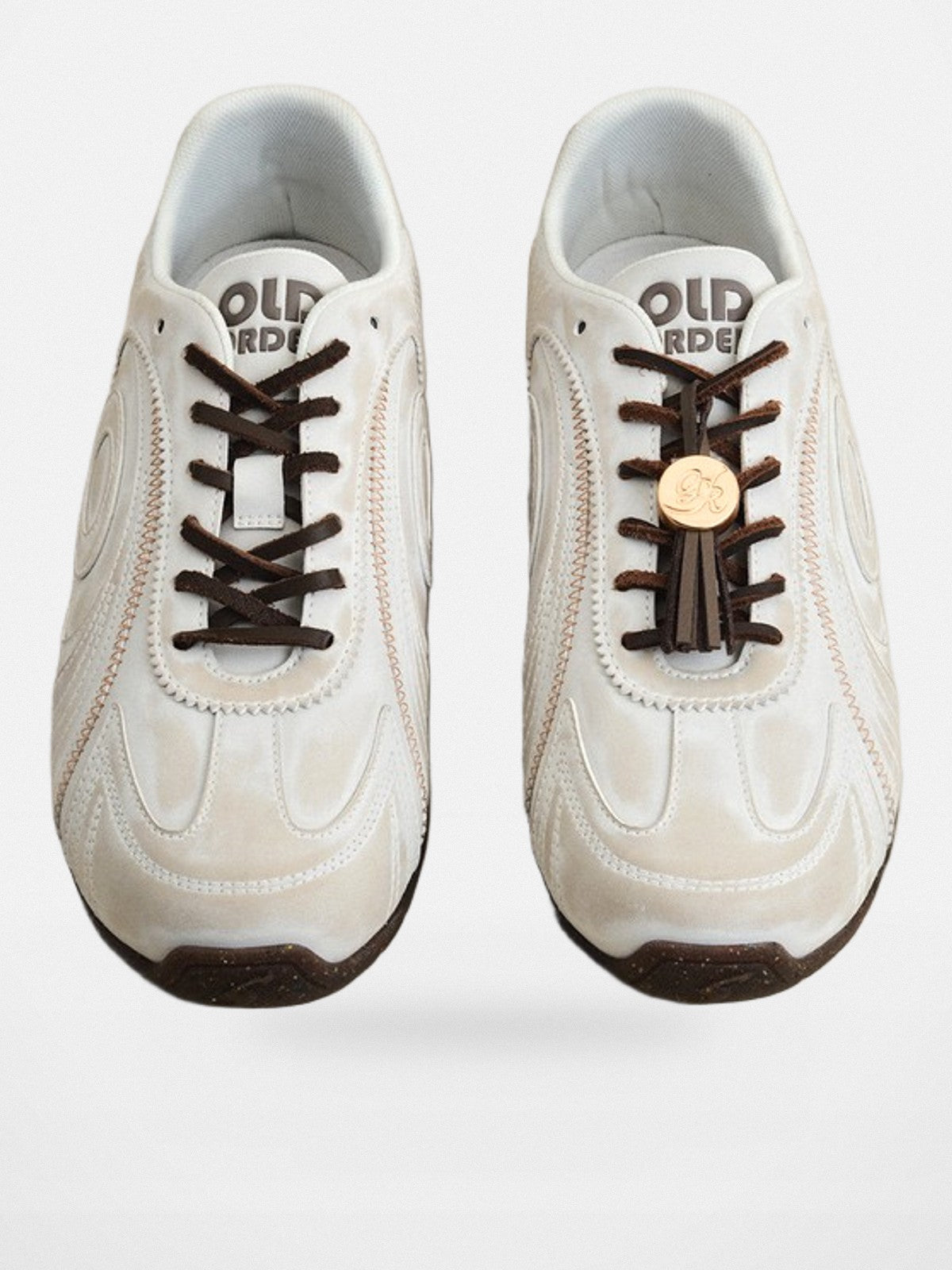 OLDORDER Turbo Lite Retro Sneakers in White