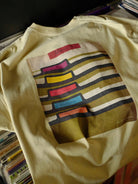 USAGE Heavyweight Graphic Cotton T Shirt in Beige - Lifestyle