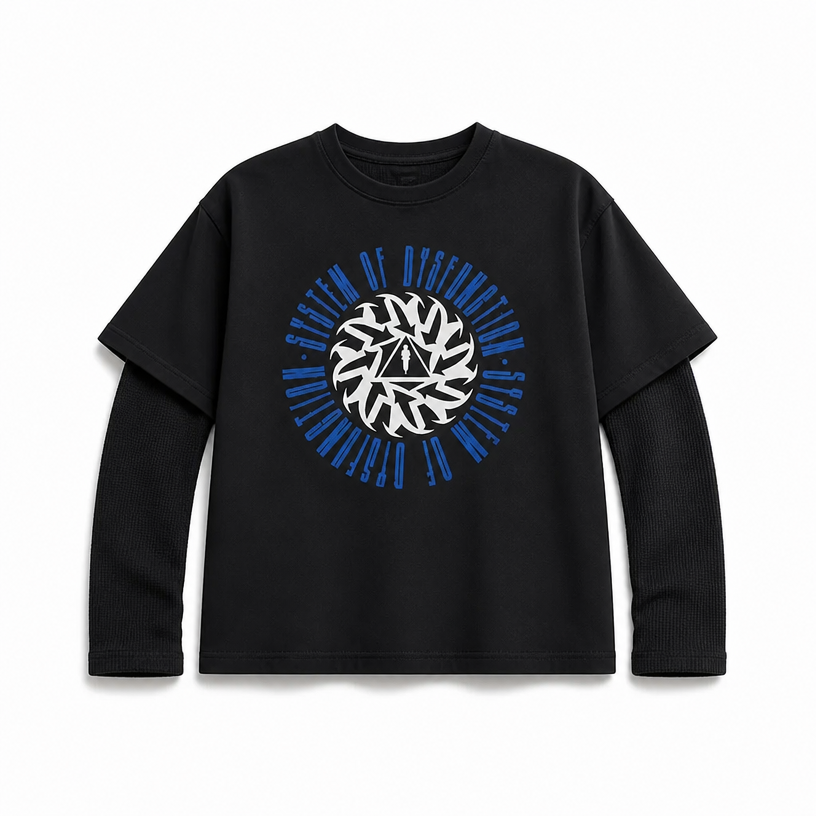 Mingstreet ASC launch still-life | SOD | Graphic Print Cotton Boxy T Shirt | Black | crumple_regen_confirmed_2026-06-25