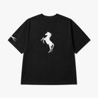Mingstreet ASC launch still-life | SMFK | Heavyweight Cotton Horse Print T Shirt | Black | crumple_regen_confirmed_2026-06-25