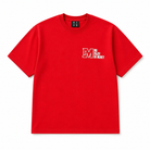 Mingstreet ASC launch still-life | MEDM | Half Sleeve Cotton Logo T Shirt | Red | crumple_regen_confirmed_2026-06-25