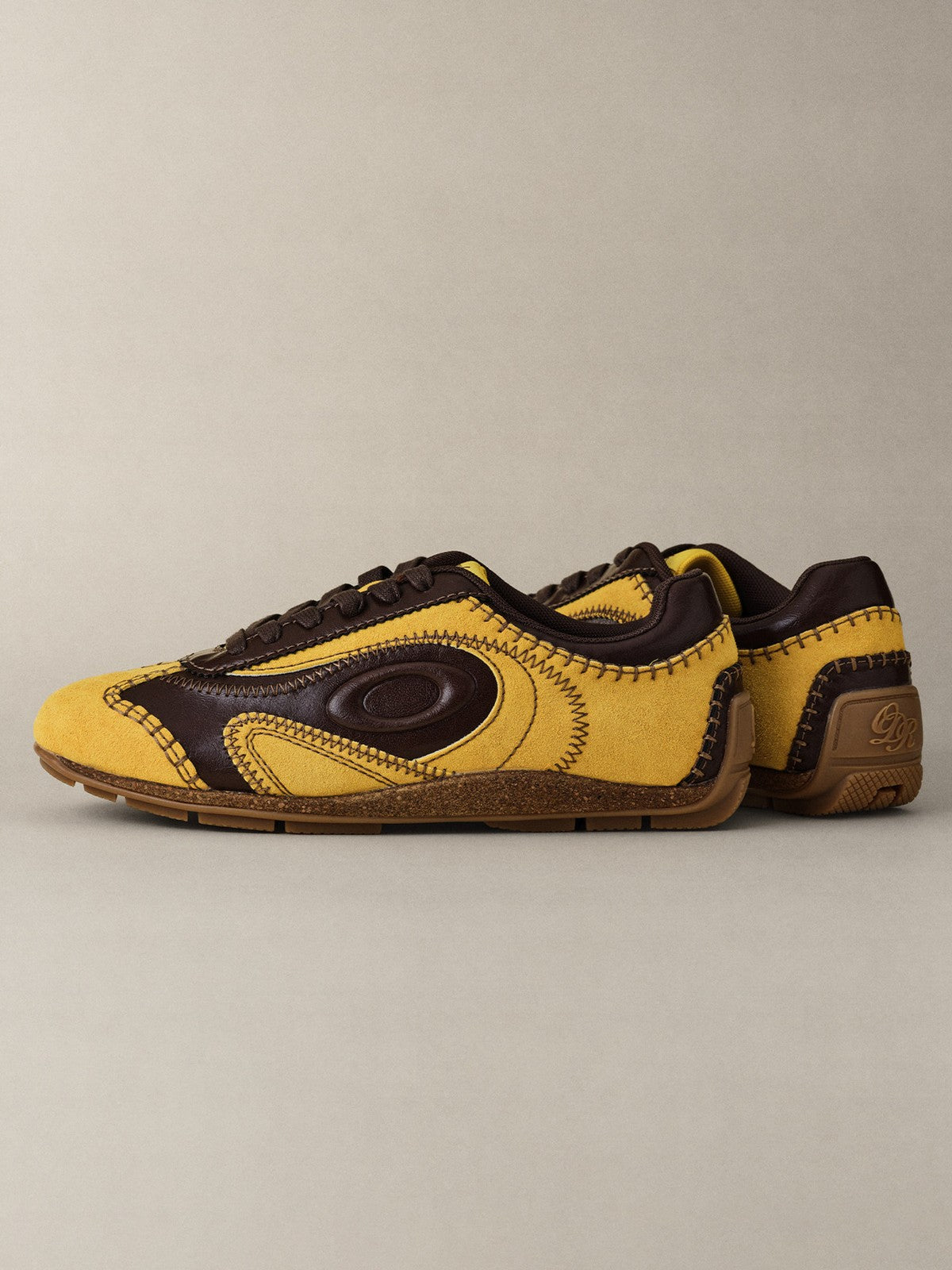 OLDORDER Turbo Lite Retro GAT Sneakers in Brown - Lifestyle