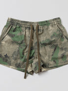 SMFK Cotton Blend Cargo Shorts in Olive